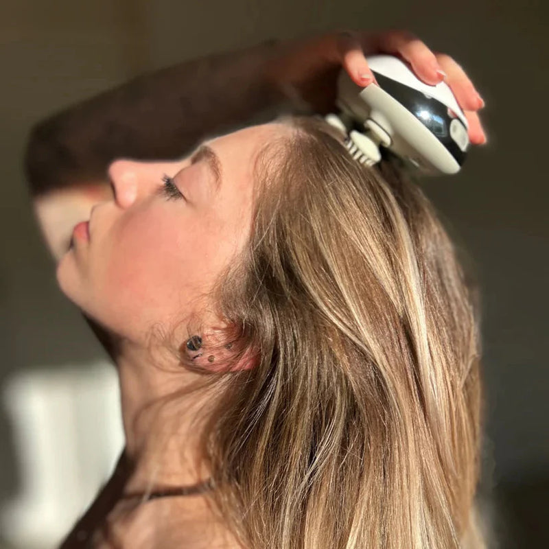 Massageador Relaxante Elétrico para Couro Cabeludo - Renovati Hair