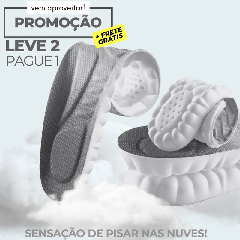 Palmilhas SoftPlus™ - Andando nas Nuvens