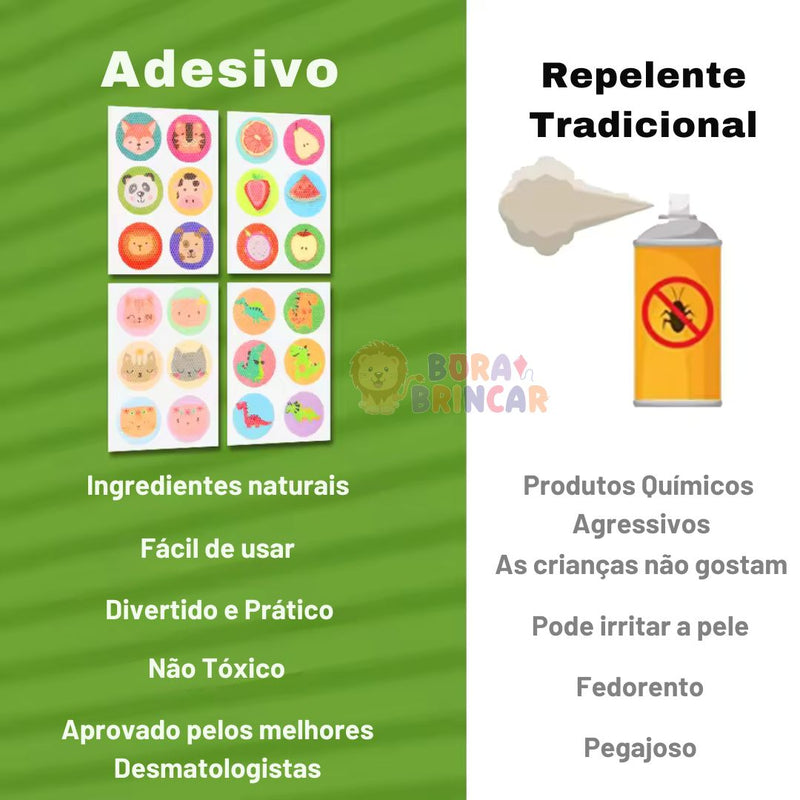 Adesivo Repelente 100% Natural -🚫 Xô Dengue, Pernilongos...1