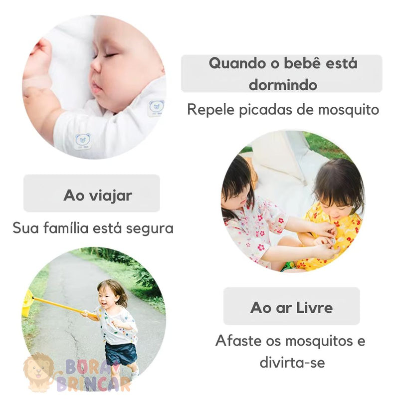 Adesivo Repelente 100% Natural -🚫 Xô Dengue, Pernilongos...1