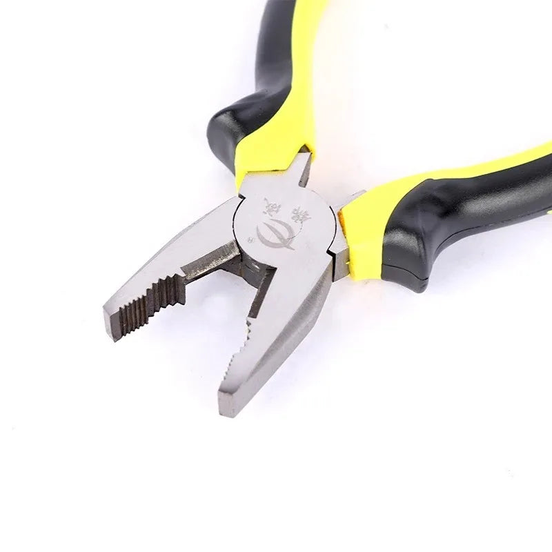 Universal Ppliers 6 Pol HSX63 Rubber Cable Blade Steel High Durability Precision and Comfort in Professional Tool