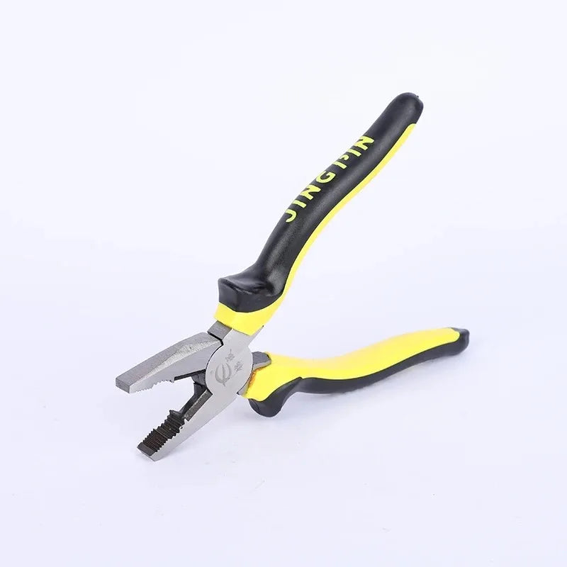 Universal Ppliers 6 Pol HSX63 Rubber Cable Blade Steel High Durability Precision and Comfort in Professional Tool