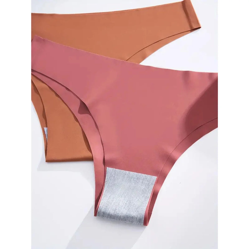 5 Panties Seamless Thong for Women, Comfortable Lingerie, Invisible Panties Women's Underwear, Panties