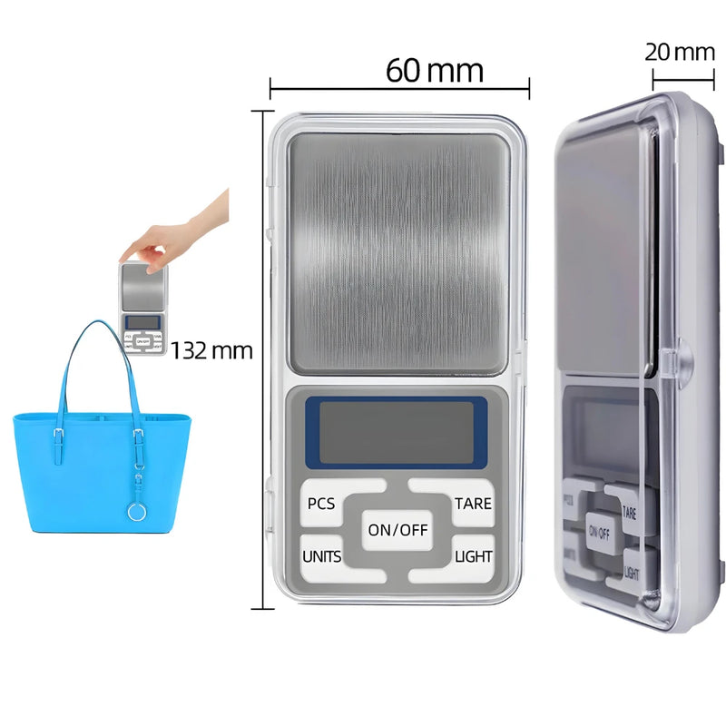 Mini Pocket Digital Scale And High Precision 0,1g Up To 500g