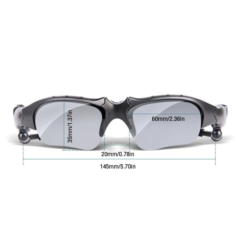 Smart Wireless Bluetooth Sunglasses Motorcycle Equipments Riding Glasses Wireless Headset Bluetooth Handsfree Call Headphones