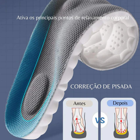 Palmilhas SoftPlus™ - Andando nas Nuvens